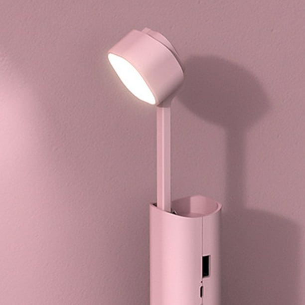 Lámpara de escritorio plegable USB Linterna Luz de libro de