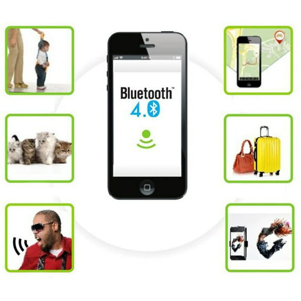 Rastreadores GPS Bluetooth 4.0 Localizador Rastreador Anti-Lost Key Tracer  para iOS Android