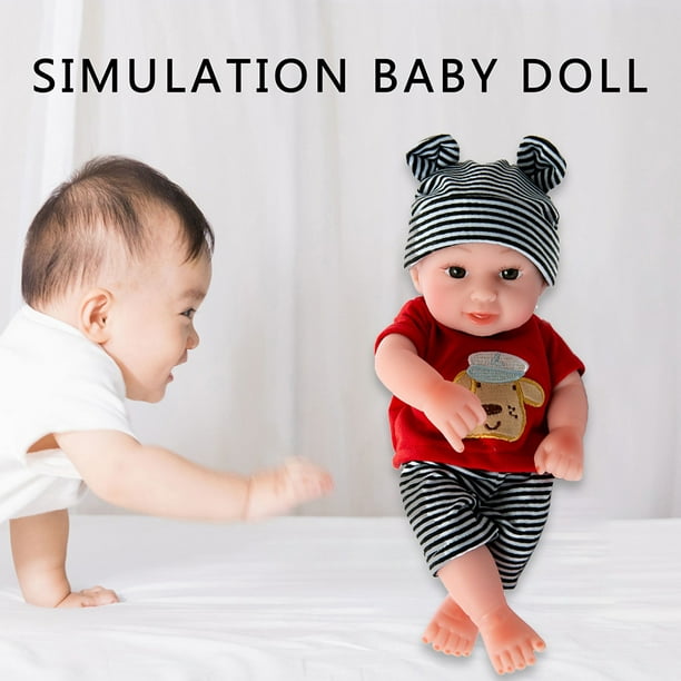 Muñeca de silicona para bebés recién nacidos con ojos grandes Reborn  Toddler Child Play House Game Tmvgtek juguetes de los niños