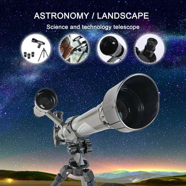Telescopio astronómico profesional HD con oculares monocular (blanco)  Tmvgtek caza