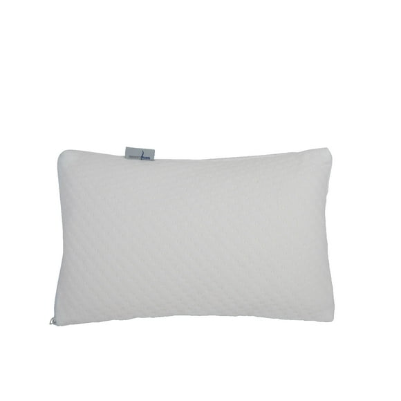 almohada individual  color blanco 27 x 17 x 8 cm memory foam almohada companion