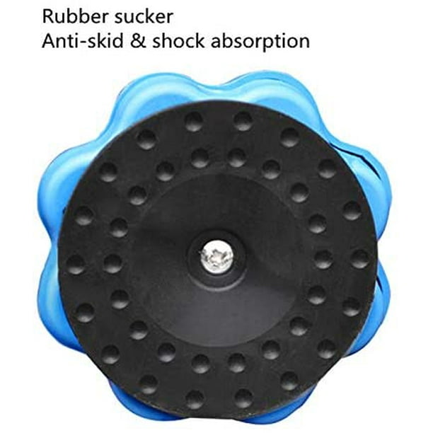 Amortiguador de vibraciones Amortiguador de vibraciones Lavadora ajustable Alfombra  antivibraciones para lavadoras secadoras 8-9.5 cm Azul oso de fresa  Electrónica