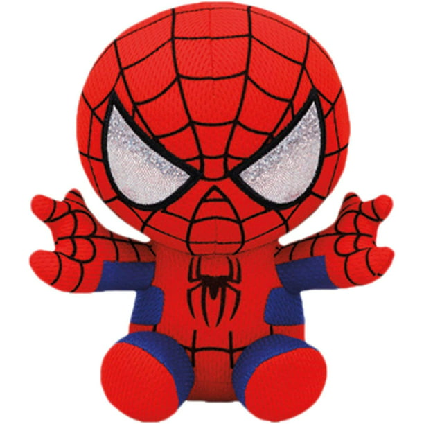 Peluche Spiderman Rojo/Azul Regular 35cm Rojo Verde