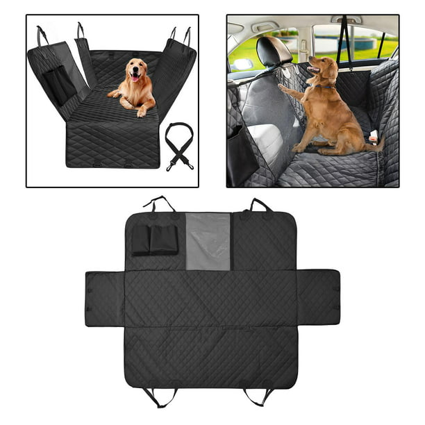 Funda de asiento de coche para perros para asientos delanteros. Protector  de asiento de coche imperm oso de fresa Producto electrónico