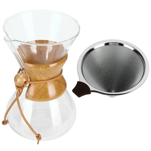 1pc, Cafetera De Vidrio, Cafetera De Vidrio, Cafetera Reutilizable,  Cafetera De Vidrio Lavable Creativa, Café Hecho A Mano Para La Oficina En  El Hogar