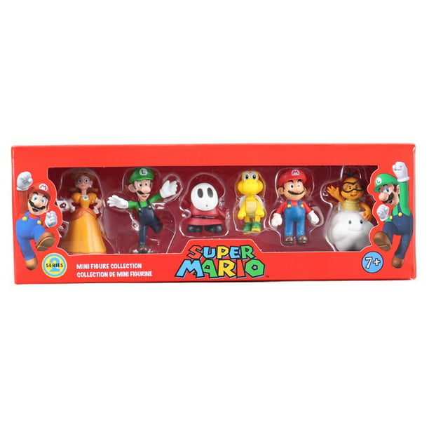 Importancia Permiso lluvia Figuras de acción de Super Mario Bros para niños, juguetes de PVC, modelos  de Luigi, Yoshi, Donkey K Fivean Figuras de anime | Walmart en línea