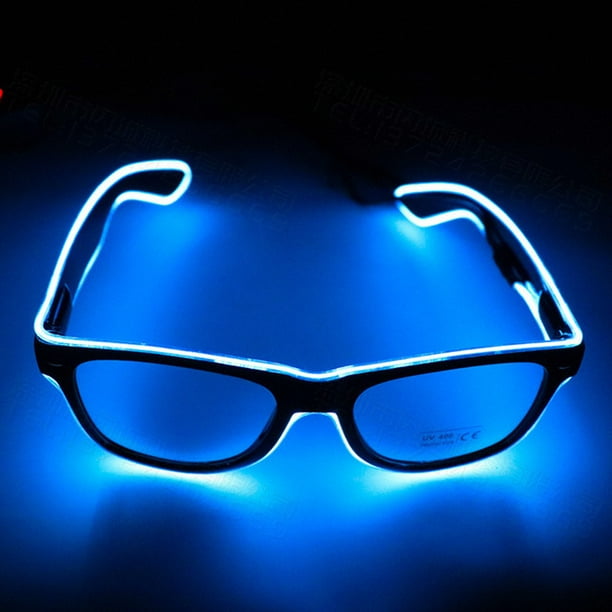 Gafas LED iluminadas Gafas El Wire Gafas de sol LED intermitentes