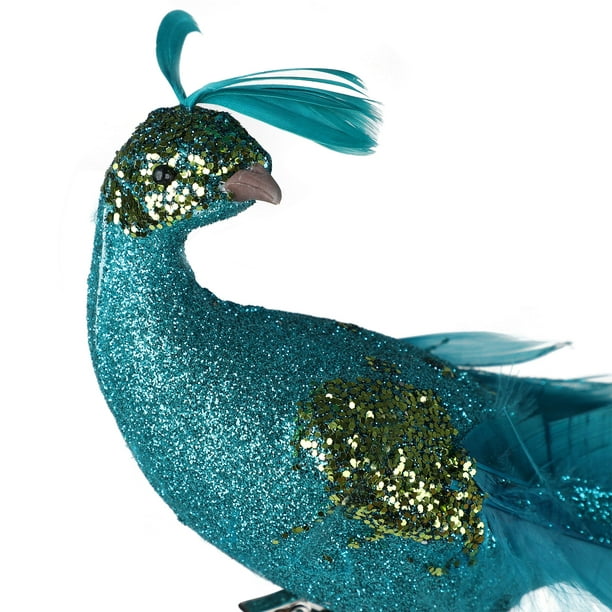 Plumas naturales de pavo real – Plumas de cola de pavo real con ojos de 10  a 12 pulgadas – Decoración de manualidades para bodas, Halloween