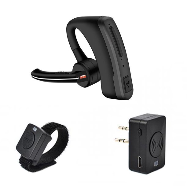 Auriculares Para Walkie Talkie Auricular 2 Vias Manos Libres