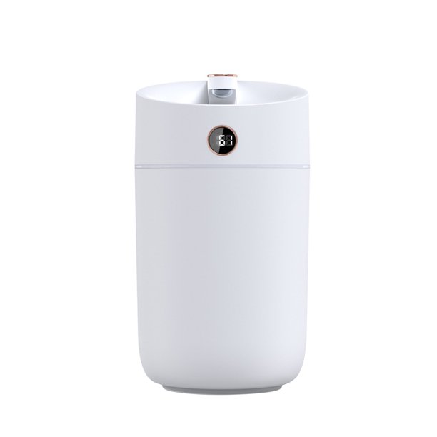 Humidificador de aire Humedad Pantalla digital Personal con difusor de luz  nocturna para Blanco Baoblaze Humidificador de aire