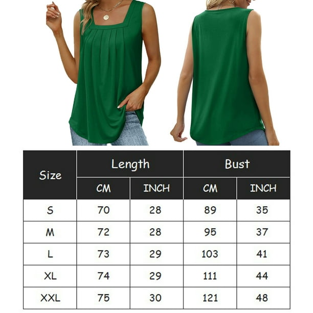 Chaleco Sin Mangas Camiseta holgada de verano Chaleco superior de cola de  milano informal Ropa femenina suave (Verde M) Ygjytge para Mujer Verde T L