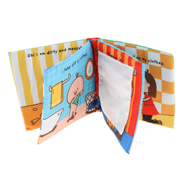 Libro Para Bebé Libros Bn Para Bebés Recién , 1 Año Y Niño Pequeño, Juguete  Educativo Para Niño Niña Actividad CUTICAT Juguete educativo para niños