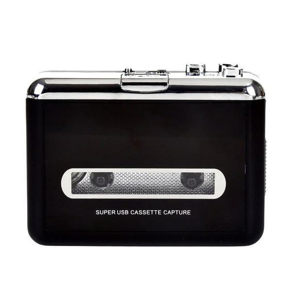 TONIVENT Cassette portátil a reproductor de MP3 Mini reproductor de cinta  USB yeacher
