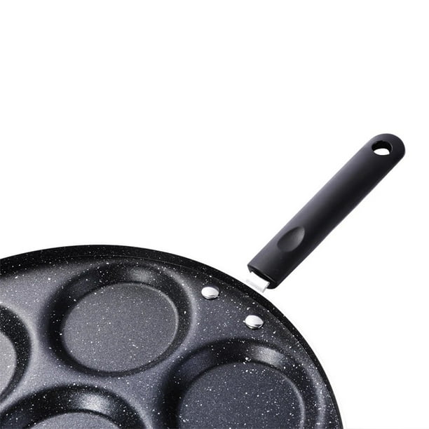 Sun Terriory Sartén One Egg Pancake Round Mini antiadherente  Sartén de hierro fundido de 4.7 pulgadas : Hogar y Cocina