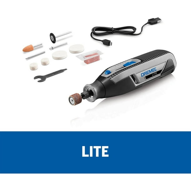 Dremel Lite Mototool 4 V 10 Accesorios F0137760aw Dremel