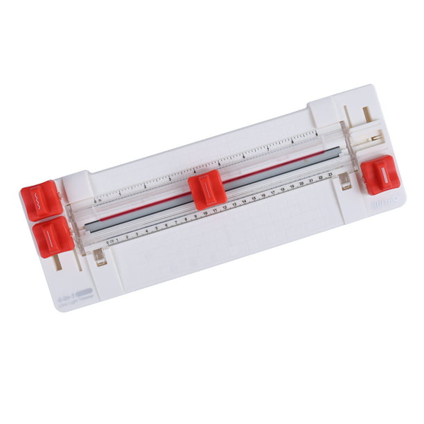 Mini cortadora de papel Cortadora de guillotina de 6 pulgadas (160 mm)  Longitud de corte Máquin KW-trio cortador de papel manual