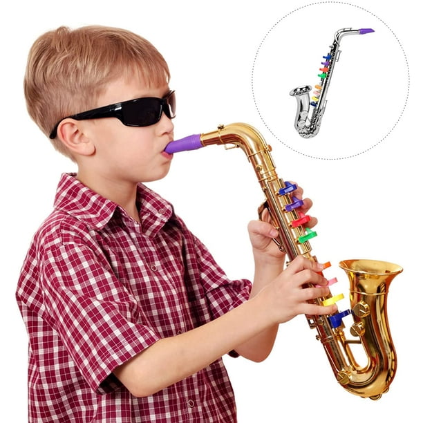 Saxofón Juguete TFixol Plata M