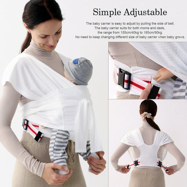 Personalización Nuevo estilo simple X Tipo Baby Sling Wrap Multi-funcional  Portador de bebé - China Envoltura para bebé y envoltura para bebé precio