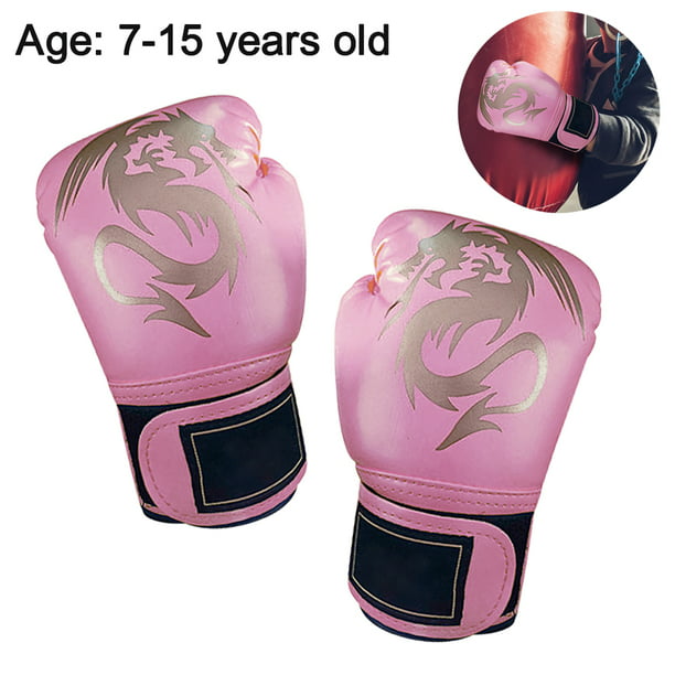 Youngstar - Guantes de boxeo para niños y niñas, guantes de boxeo para  niños de 6 a 12 años | Guantes de boxeo para niños para saco de boxeo