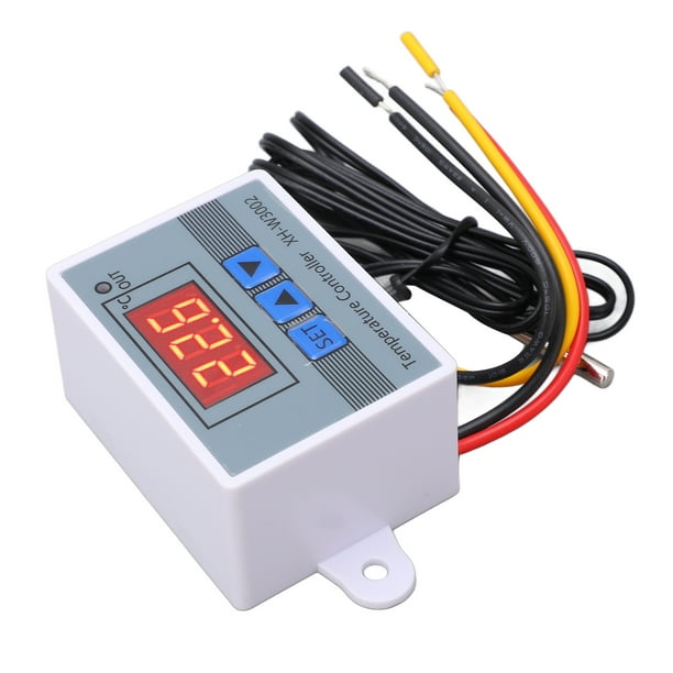 Controlador de temperatura, controlador de temperatura digital Termostato  Termostato digital Calefacción Refrigeración Interruptor Impulsado por el  rendimiento Jadeshay A