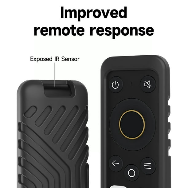 Funda de silicona para Control remoto funda con cordón impermeable  Protector Likrtyny de mando todo incluido para Realme Smart TV de 3240  pulgadas