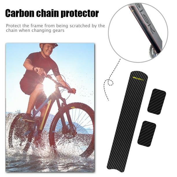 Silicone Bicycle Chain Frame Protector Cadena De Cuadro Bicicleta