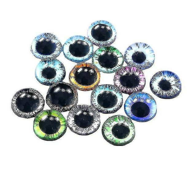 Ojos de seguridad para Amigurumis y Peluches Paquetes Par Tamaño 10mm