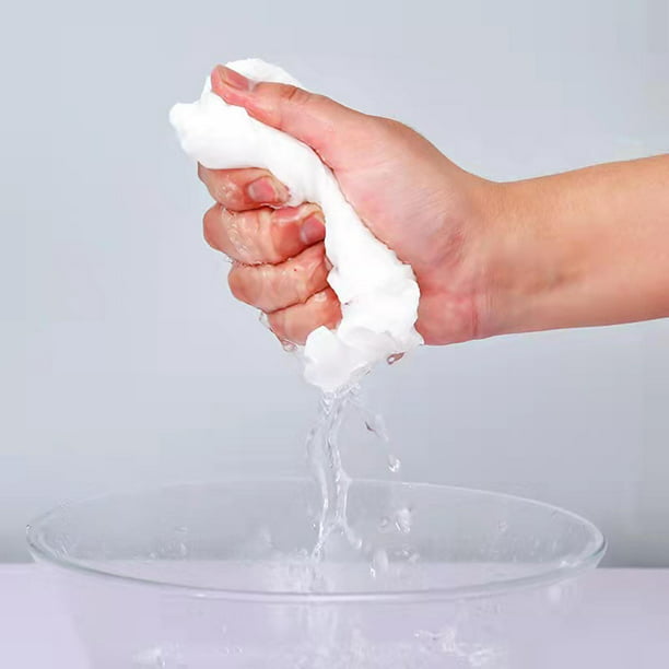 Tabletas de toalla comprimidas – Toallitas reutilizables para camping,  simplemente añade agua, toalla de cara comprimida de gránulos, toalla de  baño