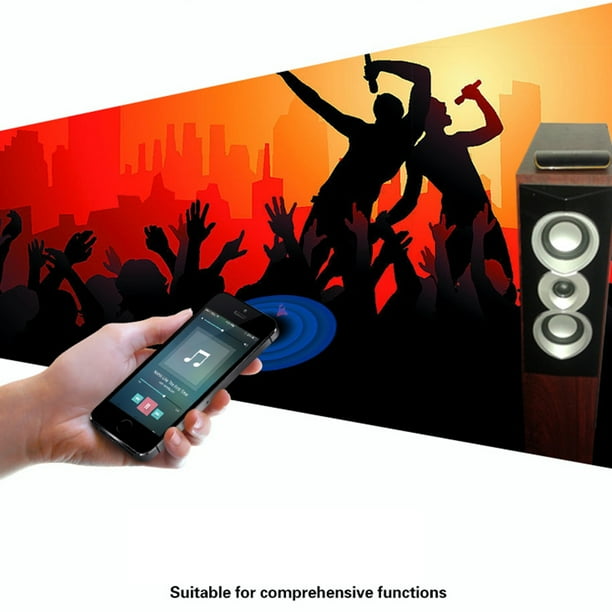 Receptor Bluetooth Audio, Adaptador Bluetooth 5.0 Cable , Cancelación de  Ruido, Enlace Dual Receptor Macarena Receptor bluetooth