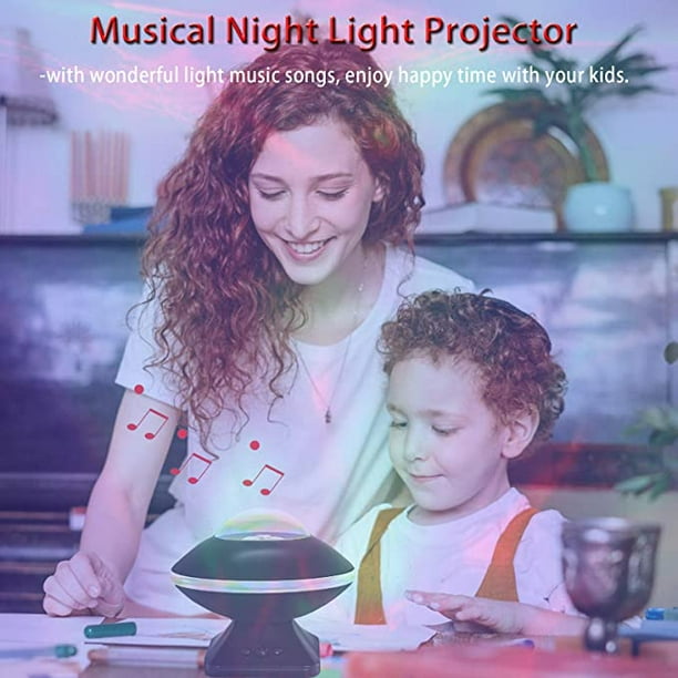 Proyector de luz nocturna para niños y bebés, lámpara de proyección  giratoria de 360 grados, proyector de luces nocturnas con cielo estrellado  oceánico Sincero Hogar