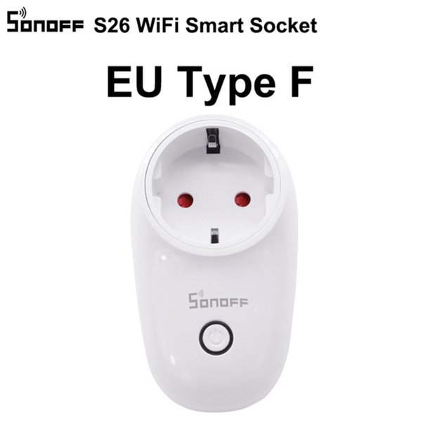 SONOFF S26  Enchufe inteligente Wi-Fi