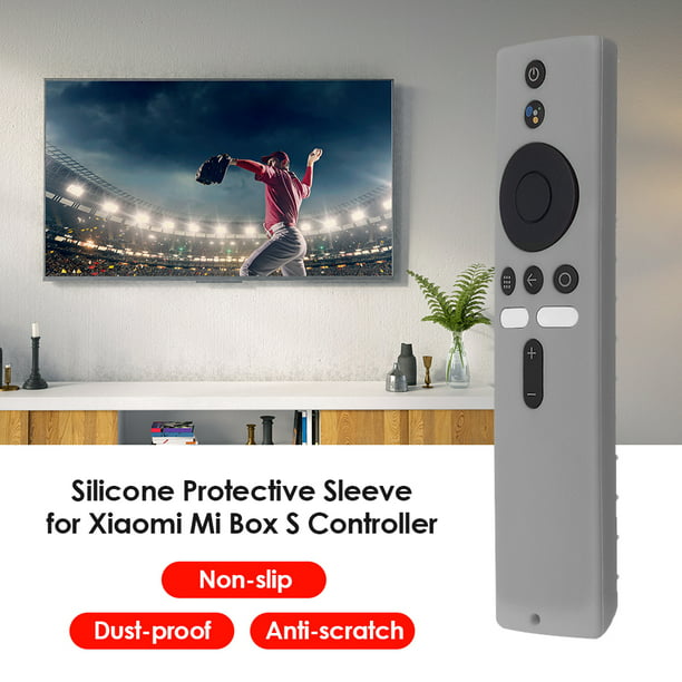 Control Remoto Funda de silicona para mando a distancia para Xiaomi Mi Box  S/4K/TV Stick (gris) Ndcxsfigh Nuevos Originales