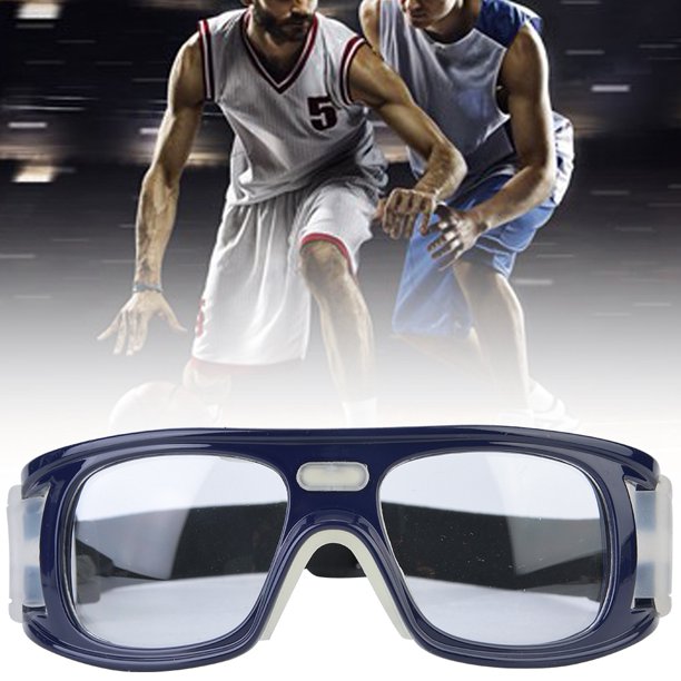  Ray Ron Gafas para gafas de baloncesto, gafas deportivas, gafas  de seguridad para adultos, marco duro, protector transparente y azul :  Deportes y Actividades al Aire Libre