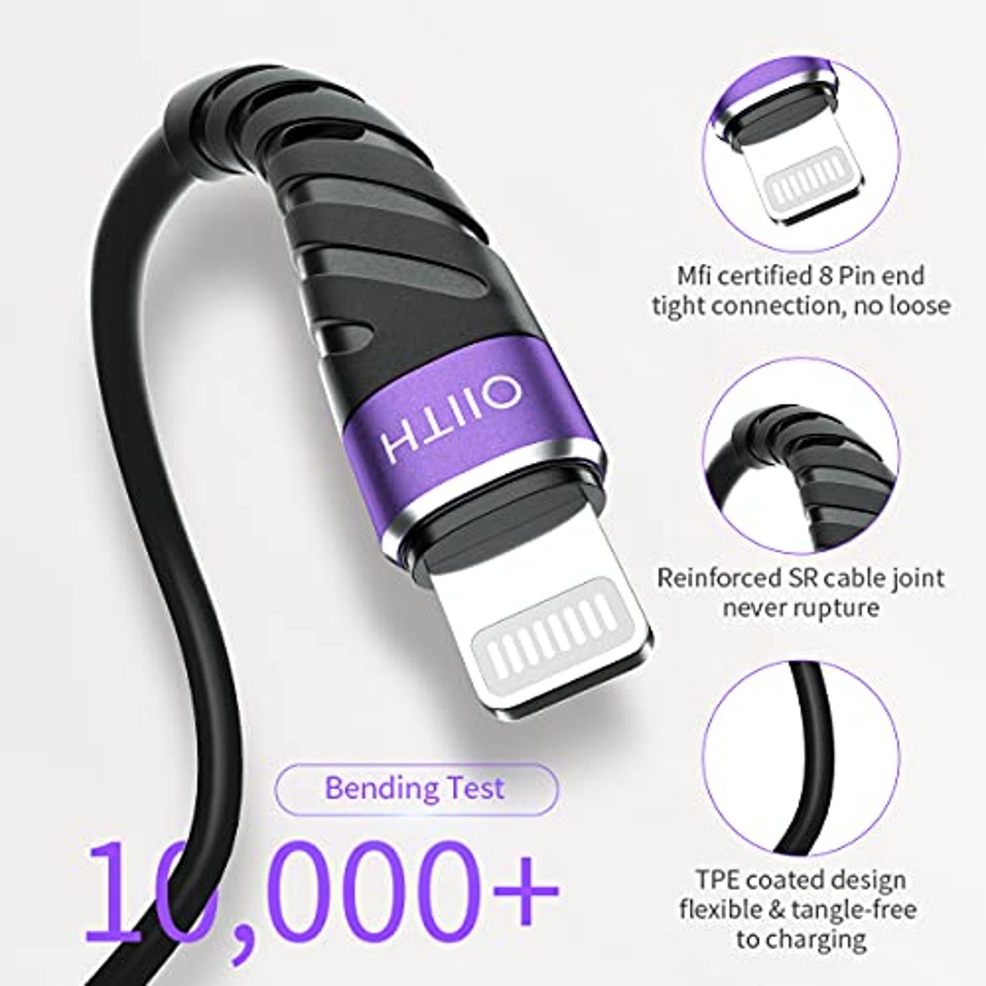 Cable USB-C a Lightning® para carga y sincronización (394192)