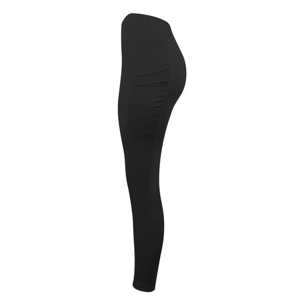 Pantalones Largos de Yoga Para Mujer Forro Polar Impermeable