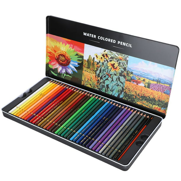  Operitacx 36 lápices de colores para niños, lápices de colores  de calidad, lápices de colores profesionales, lápices de acuarela, lápices  de colores de agua, lápices de dibujo portátiles, lápices de arte 