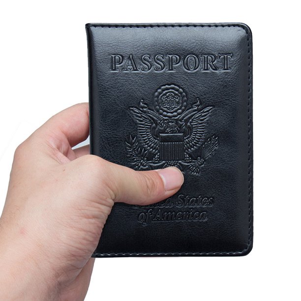 Porta Pasaportes - Negro