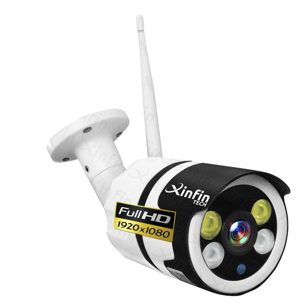 Camara Wifi Seguridad Exterior 1080p Fija Vigilancia Kit-2