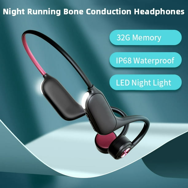 Auriculares para Running Bluetooth con LED Azul