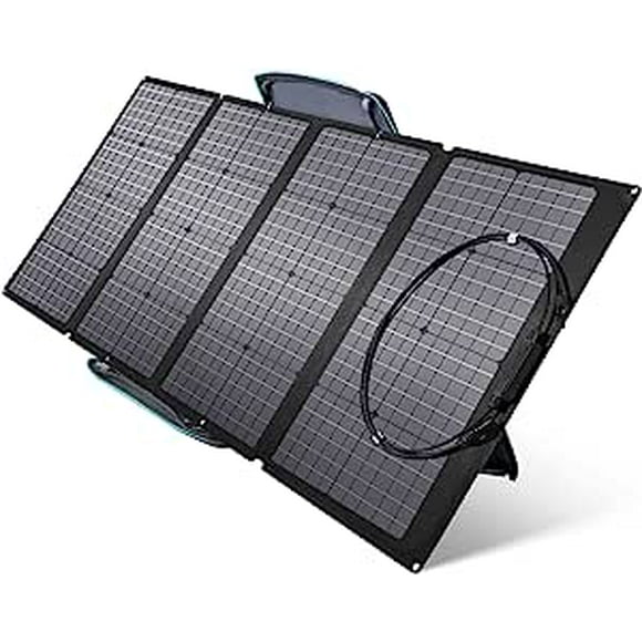 panel solar portátil de 160 w plegable con funda de transporte ecoflow 160w