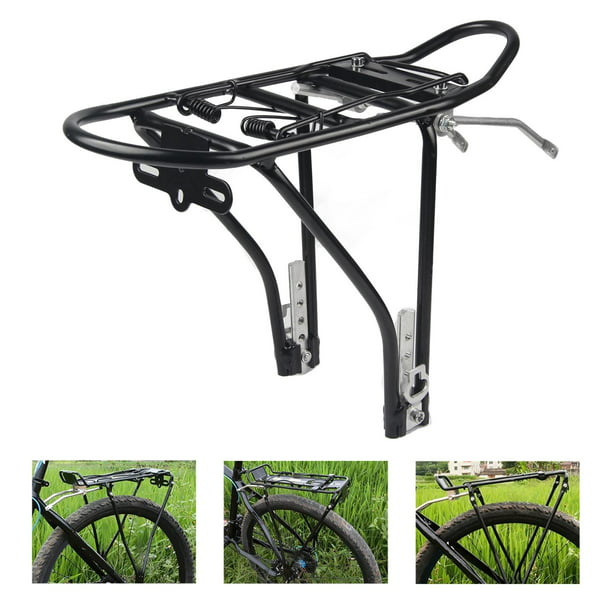 Portaequipajes trasero para bicicleta Soporte de asiento trasero de  aleación de aluminio para bolsa Adecuado para 14 16 18 20 Límite de  carga Baoblaze Portaequipajes trasero para bicicletas