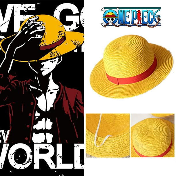 Sombrero de Paja Luffy de One Piece (Adulto)