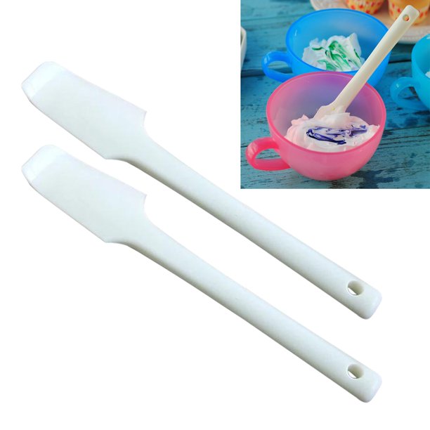 Juego de espátulas de silicona: espátulas resistentes al calor, juego de  espátulas de goma, utensilios para mezclar/hornear, espátulas de cocina  para Negro Sunnimix Cocina con espátula