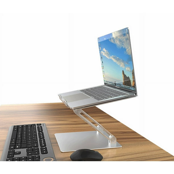 Soporte de computadora portátil para escritorio, ajustable, para todas las  computadoras portátiles y MacBook Pro Air de 13”, 15” y 17”, soporte