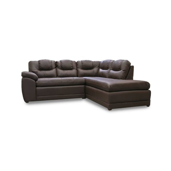 sala esquinera sevilla de piel genuina sofá y cheise long derecho chocolate confortopiel sevilla