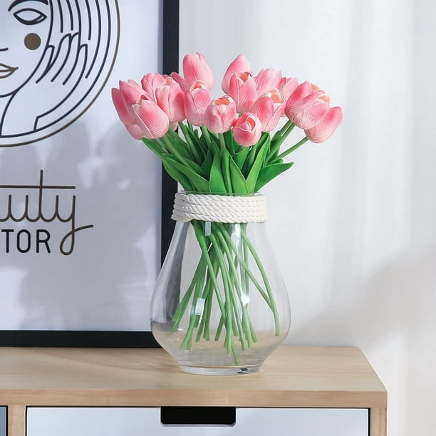 1 ramo de tulipanes artificiales para el hogar, jardín, boda, arreglo  floral, decoración de escritorio – Los mejores productos en la tienda  online Joom Geek