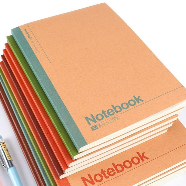  Cuaderno de diarios, planificador diario de dibujos animados, diario  para escribir, cuadernos para oficina, suministros escolares : Productos de  Oficina