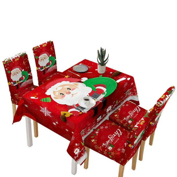 Mantel rectangular de 60 x 84 pulgadas, color rojo Navidad, manteles de  vinilo impermeables de hule para mesa, manteles decorativos de granja para
