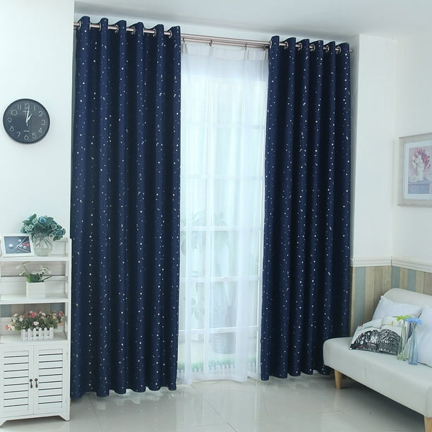  Cortina de puerta de cristal corrediza azul gasolina crema 63  pulgadas de largo chino ventana cortina para dormitorio sala de estar  conjunto de 2 paneles de cortina 63 x 63 : Hogar y Cocina