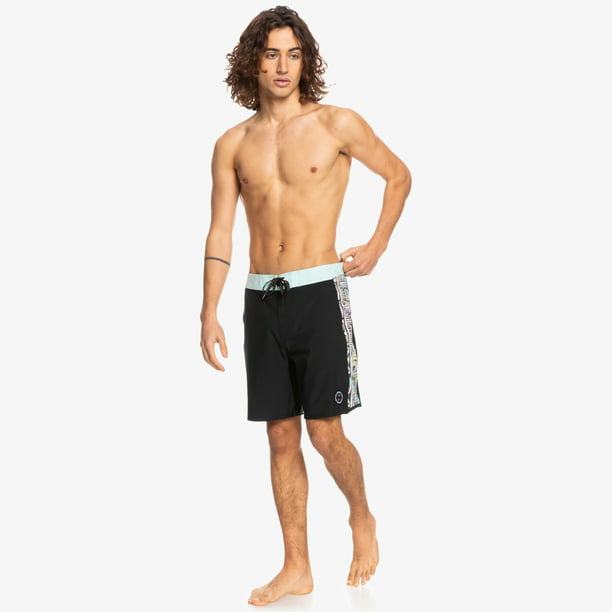  Quiksilver Bañador de surf de seda lavada 18 para hombre, Negro  - : Ropa, Zapatos y Joyería